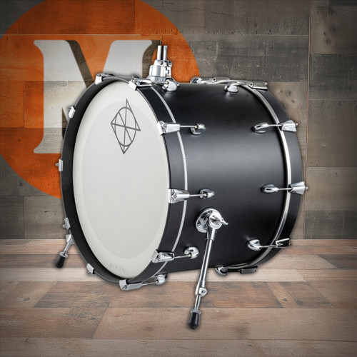 Dixon Cornerstone Classic 14 x 20 MSP Bass Drum TB Black (PDZCSTC1420SB) | Musician Madness