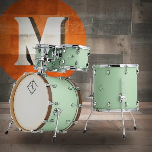 Dixon Cornerstone 420 MSP Shell Pack Neo Mint Satin (PODCSTH420-04-NM) | Musician Madness