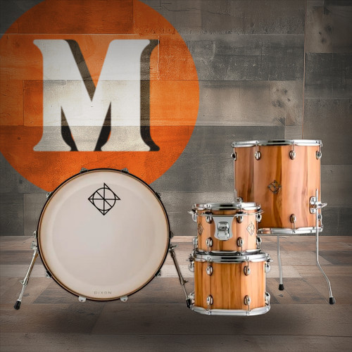 Dixon Cornerstone Select 422 Maple Shell Pack American Red Gum (PODCSTM422-01-ARG) | Musician Madness