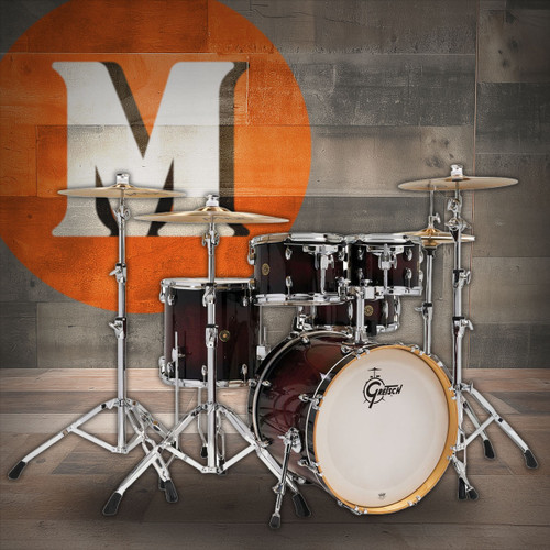 Gretsch Catalina Maple 5pc Shell Pack - Deep Cherry Burst (CM1-E605) | Musician Madness