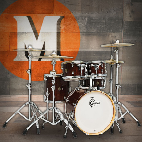 Gretsch Catalina Maple 5pc Shell Pack - Walnut Glaze (CM1-E605) | Musician Madness