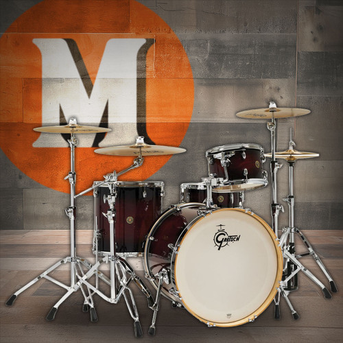 Gretsch Catalina Maple 4pc Shell Pack - Deep Cherry Burst (CM1-E824S) | Musician Madness