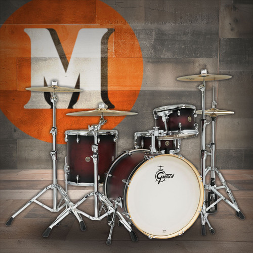 Gretsch Catalina Maple 4pc Shell Pack - Satin Deep Cherry Burst (CM1-E824S) | Musician Madness