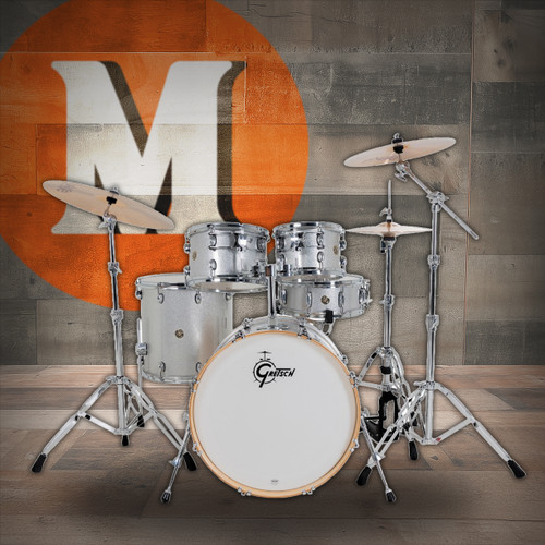 Gretsch Catalina Maple 5pc Shell Pack - Silver Sparkle (CM2-E625) | Musician Madness