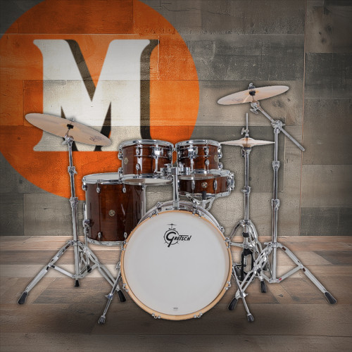 Gretsch Catalina Maple 5pc Shell Pack - Walnut Glaze (CM2-E625) | Musician Madness