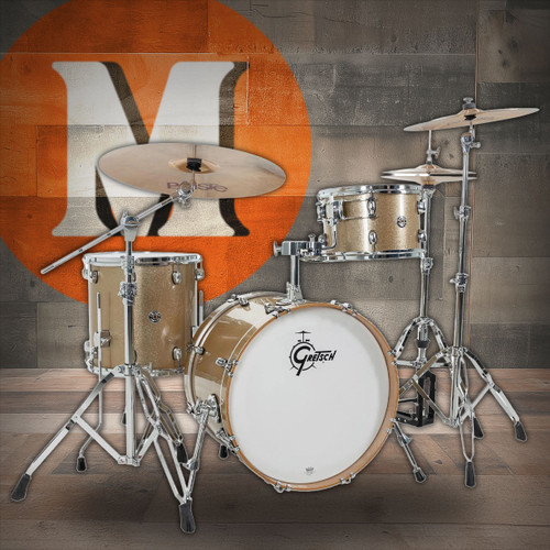 Gretsch Catalina Club 3pc Shell Pack - Sahara Sparkle (CT1-J403) | Musician Madness