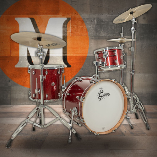 Gretsch Catalina Club 3pc Shell Pack - Dark Cherry Sparkle (CT1-J483) | Musician Madness