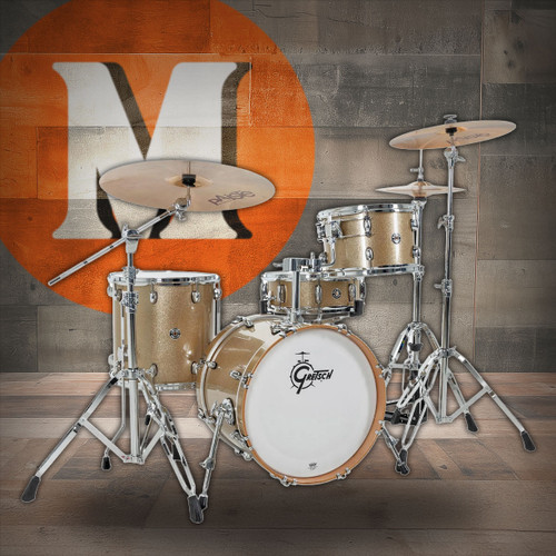 Gretsch Catalina Club 4pc Shell Pack - Sahara Sparkle (CT1-R444C) | Musician Madness