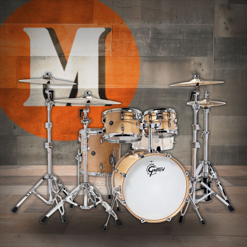 Gretsch Renown 4pc Shell Pack - Gloss Natural (RN2-E604) | Musician Madness