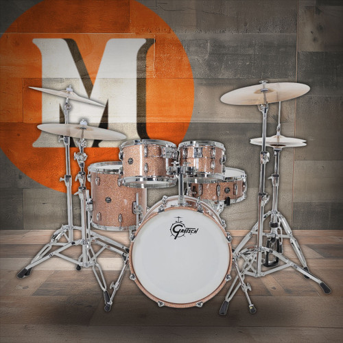 Gretsch Renown 5pc Shell Pack - Champagne Sparkle (RN2-E605) | Musician Madness