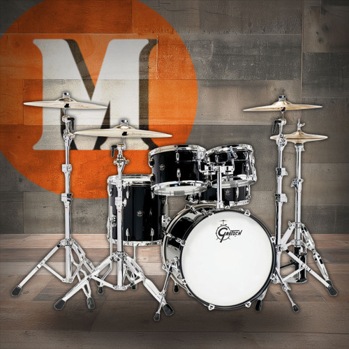 Gretsch Renown 5pc Shell Pack - Piano Black (RN2-E605) | Musician Madness