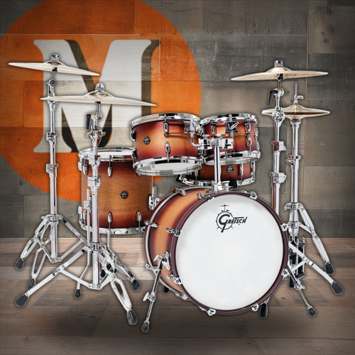 Gretsch Renown 5pc Shell Pack - Satin Tobacco Burst (RN2-E605) | Musician Madness