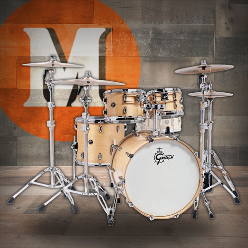 Gretsch Renown 4pc Shell Pack - Gloss Natural (RN2-E8246) | Musician Madness
