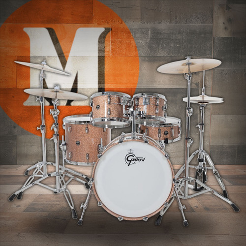 Gretsch Renown 5pc Shell Pack - Champagne Sparkle (RN2-E825) | Musician Madness