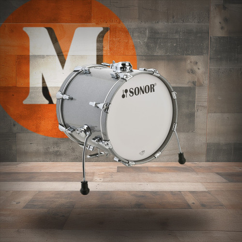 Sonor AQ2 18X14 Maple BD w/ Mount-Titanium Quartz (AQ2-1814-BDWM-TQZ)