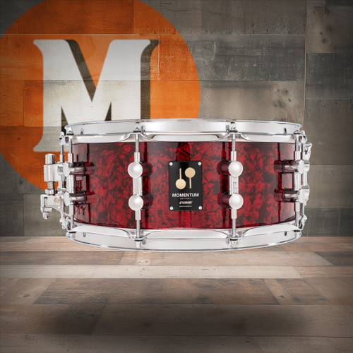 Sonor Momentum Beech 14X5.75 Snare Drum Red Pearl (MTB-14575-SDW-REP)