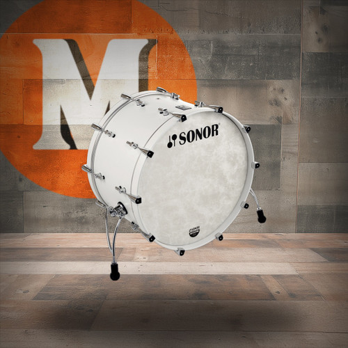 Sonor SQ1 2414 BD NM Satin Pure White (SQ1-2414-BDNM-SPW)