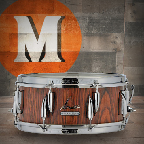 Sonor Vintage Series 13"X 6" Snare Drum - Rosewood Semi-Gloss (VT-1306-SDW-RSG)