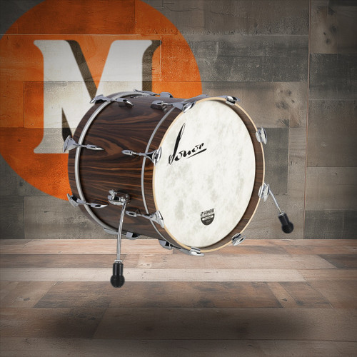 Sonor Vintage Series 18"X14" Bass Drum NM - Rosewood Semi-Gloss (VT-1814-BDNM-RSG)