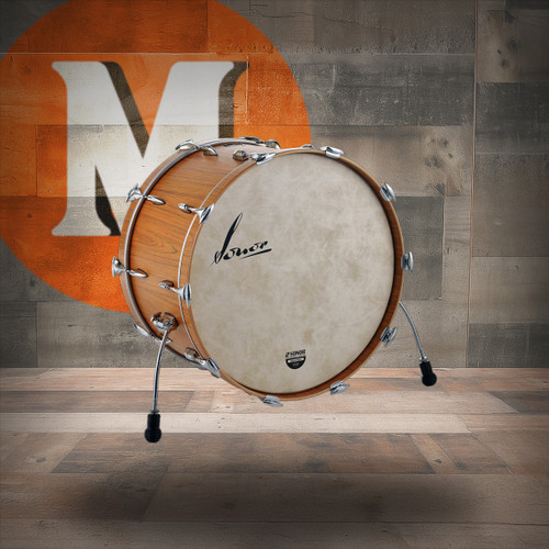 Sonor Vintage Series 24"X14" Bass Drum NM - Teak Semi-Gloss (VT-2414-BDNM-TSG)