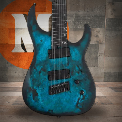 Legator Ninja 7 Super Shred Guitar - Dark Sapphire (N7FSS-DS