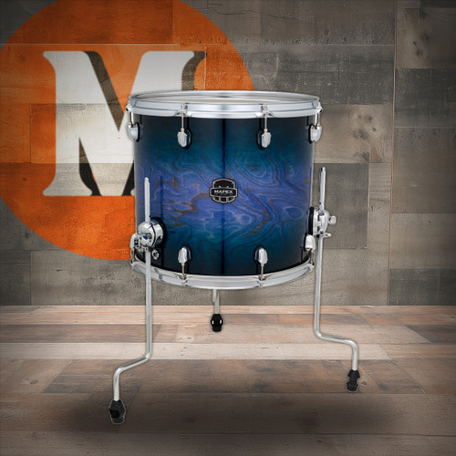 Mapex Saturn VI 16"x14" Floor Tom - Cobalt Burst  | Musician Madness