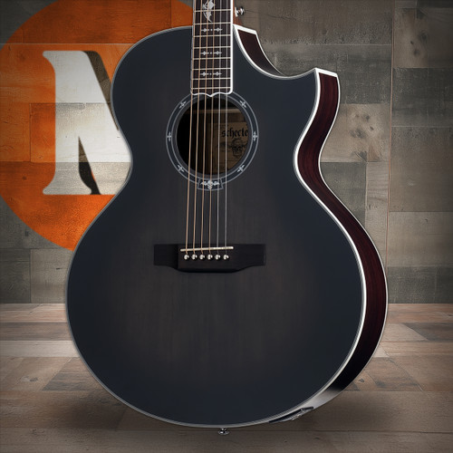 Synyster Gates 'SYN GA SC' Acoustic Guitar - Trans Black Satin Burst (3701) | Musician Madness