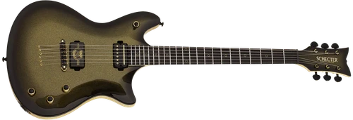 Schecter Tempest Electric Guitar - 50th Anniversary - Gold Burst (4136) | Musician Madness