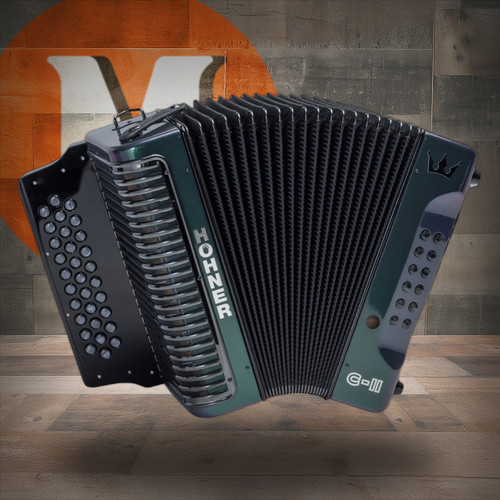 Hohner Corona C-II FBbEb Green To Gold (C-II FBBEB GRTG) | Musician Madness