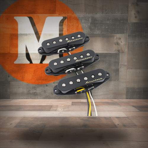 Fender Limited Edition Vintage Noiseless Strat Pickups, Black | Musician Madness