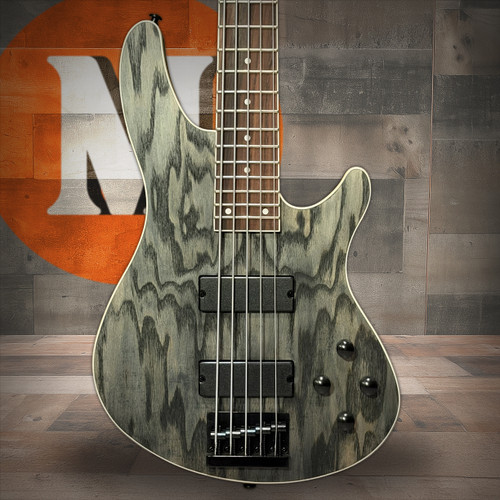 Schecter C-5 Standard 5 String Electric Bass Guitar - Charcoal Satin (3973) | Musician Madness
