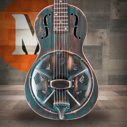 Recording King Metal Resontr - Parlor - Vintageg Grn | Musician Madness