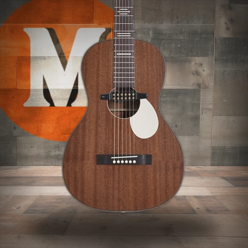 Recording King Dirty 30's Single 0 - Series 7 Parlor - AE w/Gold Foil P/U - Mahogany | Musician Madness