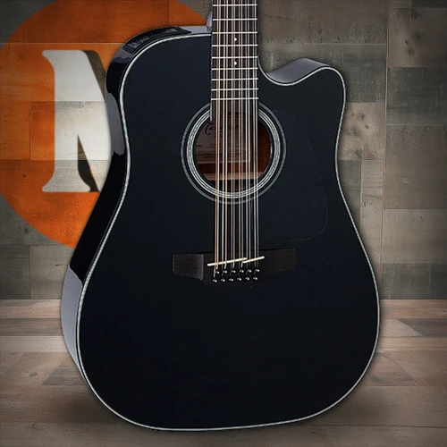 Takamine GD30CE-12 Acoustic Guitar - Black (TAKGD30CE12BLK) | Musician Madness