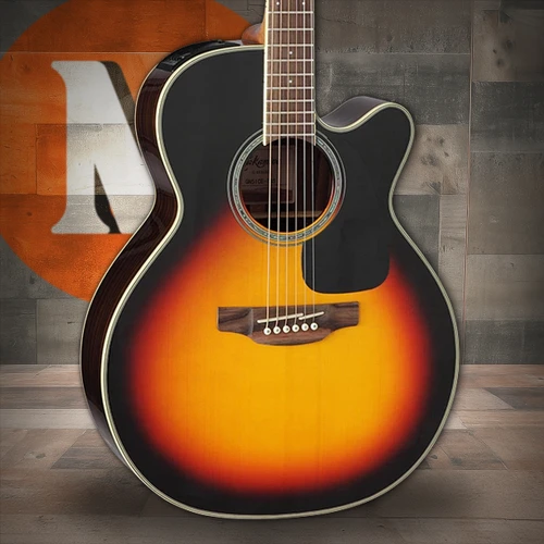 Takamine GN51CE Acoustic Guitar - Gloss Brown Sunburst (TAKGN51CEBSB) | Musician Madness