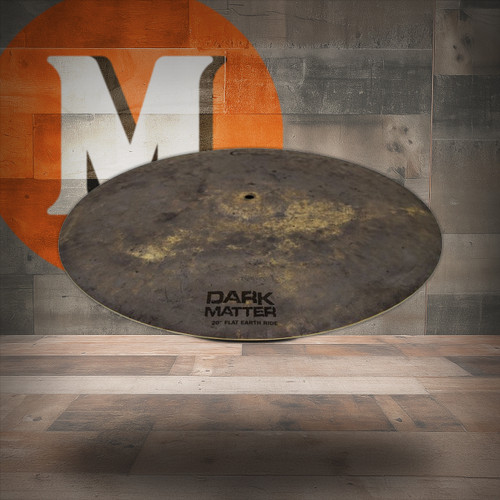 Dream Cymbals DMFE20 Dark Matter Flat Earth Series 20" Ride Cymbal (DMFE20-U) | Musician Madness