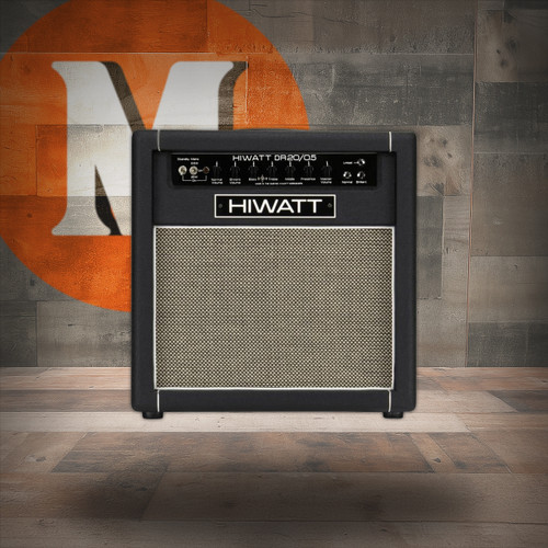 Hiwatt DR20/0.5 Combo 1x12 - The Little Rig - Custom Hiwatt 20/0.5W Combo w/ 1x12" Fane Speaker. F75 (DR20C112-75-U) | Musician Madness