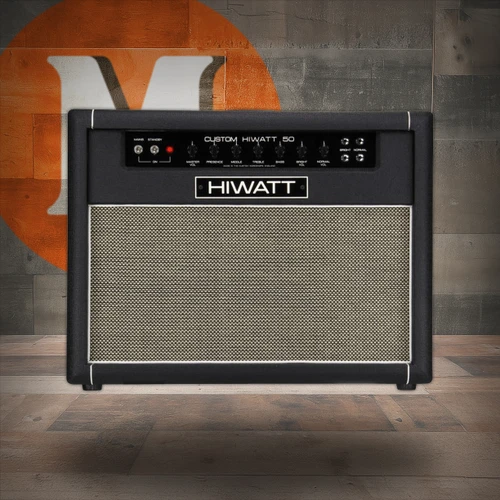 Hiwatt DR504 Combo 2x12 - Custom Hiwatt 50W Combo w/ 2x12" Fane Speakers. Purpleback (DR504C212-300-U) | Musician Madness