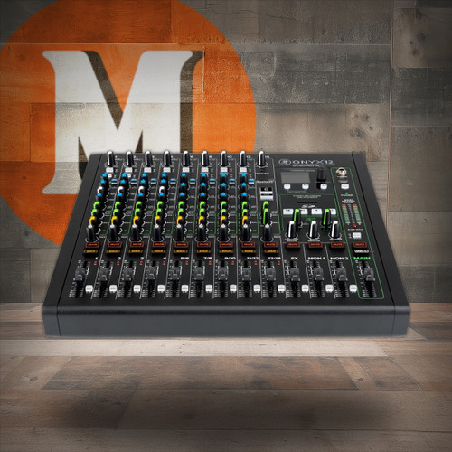 Mackie ONYX12 12 Channel Premium Analog Mixer (ONYX12-U) | Musician Madness