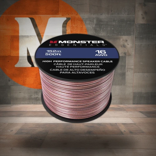 Monster VME30006 16AWG CCA Speaker Wire Spool. 500' (VME30006-U) | Musician Madness