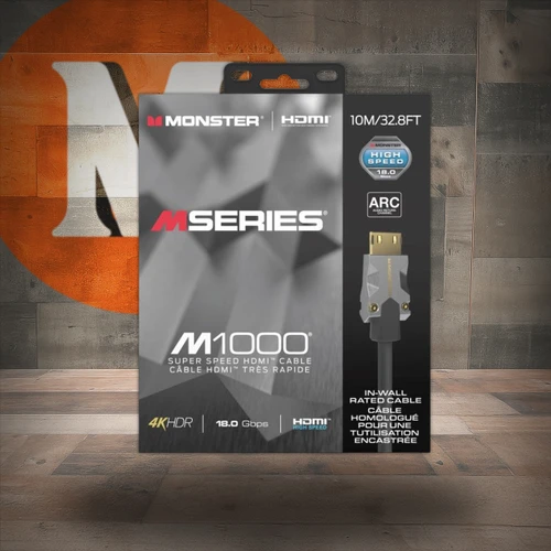 Monster VMM10010 M1000 HDMI 2.0 Cable. 10 Meter (VMM10010-U) | Musician Madness