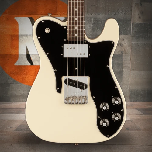 Fender American Vintage II 1977 Telecaster Custom, Rosewood Fingerboard, Olympic White | Musician Madness
