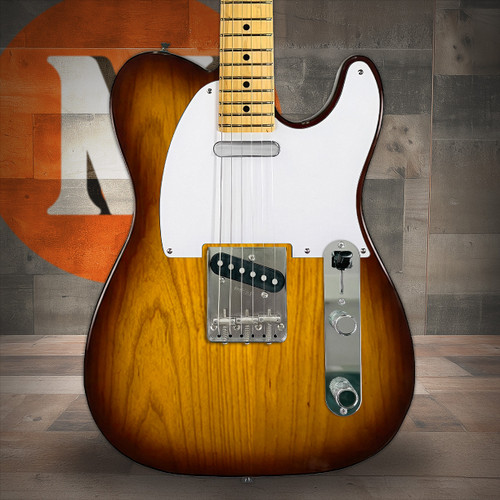 Tokai T-Style Guitar Ash Body Maple Fretboard - 2-Tone Sunburst (TOK-ATE-102M-GS)