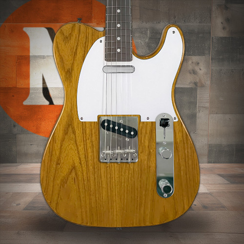 Tokai T-Style Guitar Ash Body Rosewood Fretboard - Vintage Natural