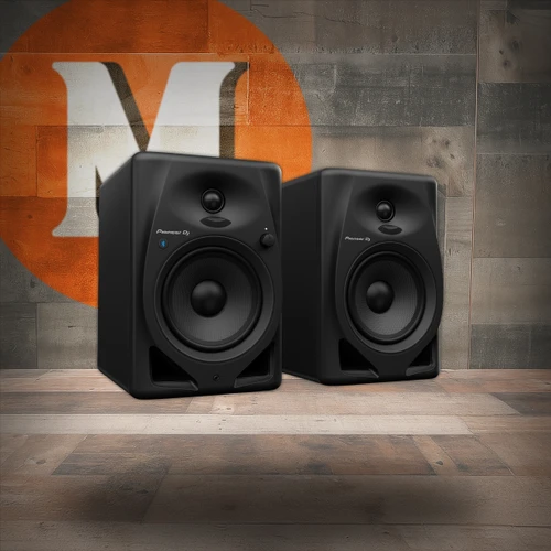 Pioneer DJ DM-50D-BT 5” Desktop Monitor System with Bluetooth (DM-50D-BT) | Musician Madness