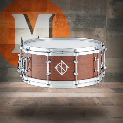 Dixon Artisan 6 x 13 Australian Rose Gum Snare Drum Reverse Burst (SAN554CBRG) | Musician Madness
