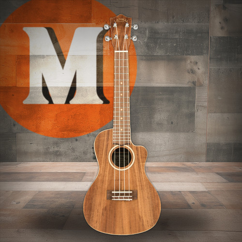 Lanikai Acacia Concert with Fishman Kula Preamp A/E Ukulele (ACST