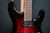Schecter C-6 Plus See Thru Cherry Burst Electric Guitar (B-Stock) with quilted maple top, dual humbuckers, and glossy cherry burst finish.