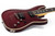 The Schecter Omen Extreme-7 String Electric Guitar (Item #2008) features a stunning Black Cherry quilted maple top over a mahogany body, delivering rich resonance and aggressive bite. Its thin-C maple neck and rosewood fingerboard provide fast, comfortable playability, while Schecter Diamond Plus humbuckers deliver high-output tone suited for metal, rock, and modern extended-range styles. Additional features include black chrome hardware, Tune-O-Matic bridge, and sleek multi-ply binding.