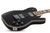 Schecter PT Fastback Electric Guitar – Gloss Black finish, dual humbuckers, chrome hardware, vintage-inspired single-cut design, and modern tone for studio and stage performance